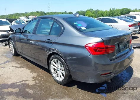 2016 BMW 320 Xi из США, поврежденный, VIN WBA8A3C52GK689284
